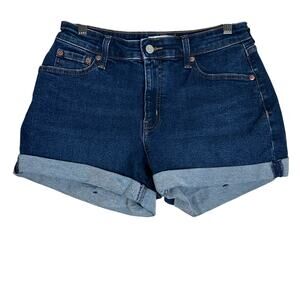 Denizen Levi's Shorts Womens 6 Medium Wash High Rise Cuffed Hem Tomboy Retro